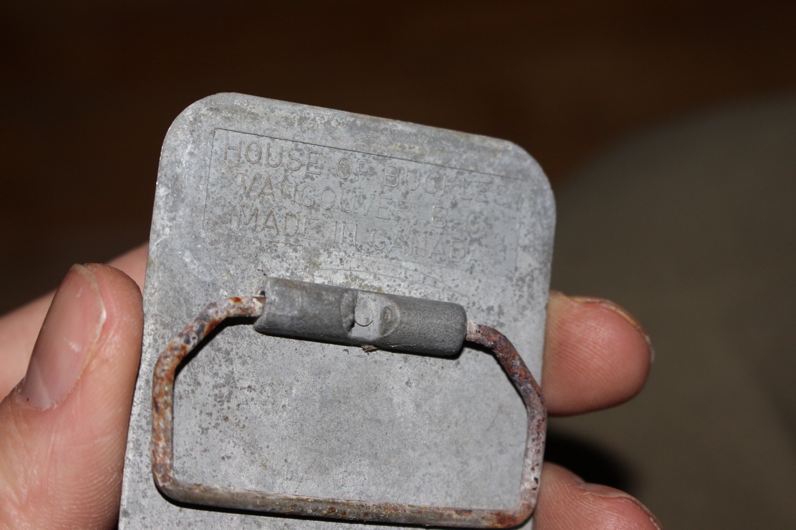 Vintage Canada Famous For Its Beaver Belt Buckle Made in Canada