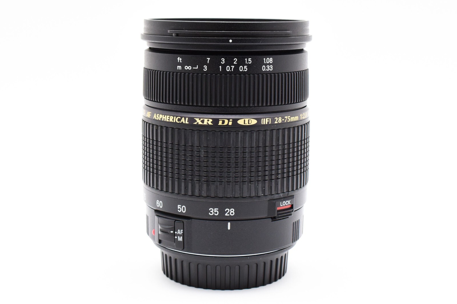 TAMRON large aperture zoom lens SP AF28-75mm F2.8 XR Di for