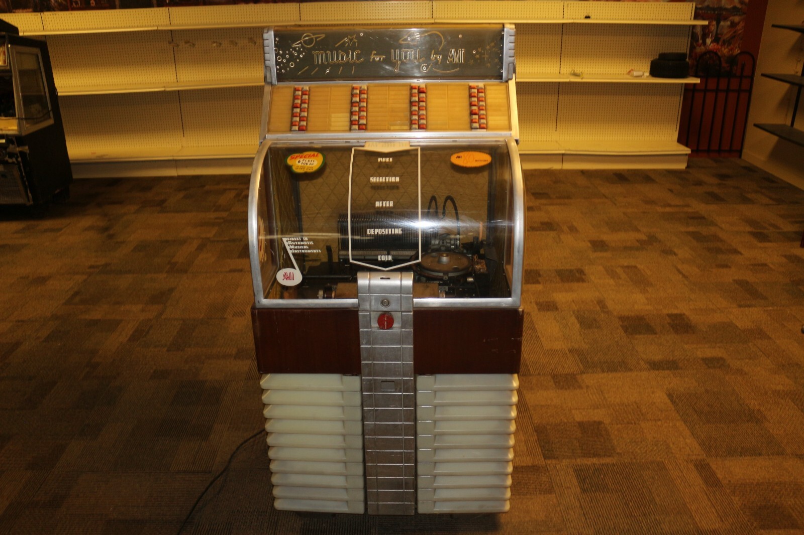 Vintage 1950's AMI Model D-80 Coin-Op Jukebox | eBay Vintage 1950's AMI Model D-80 Coin-Op Jukebox | eBay