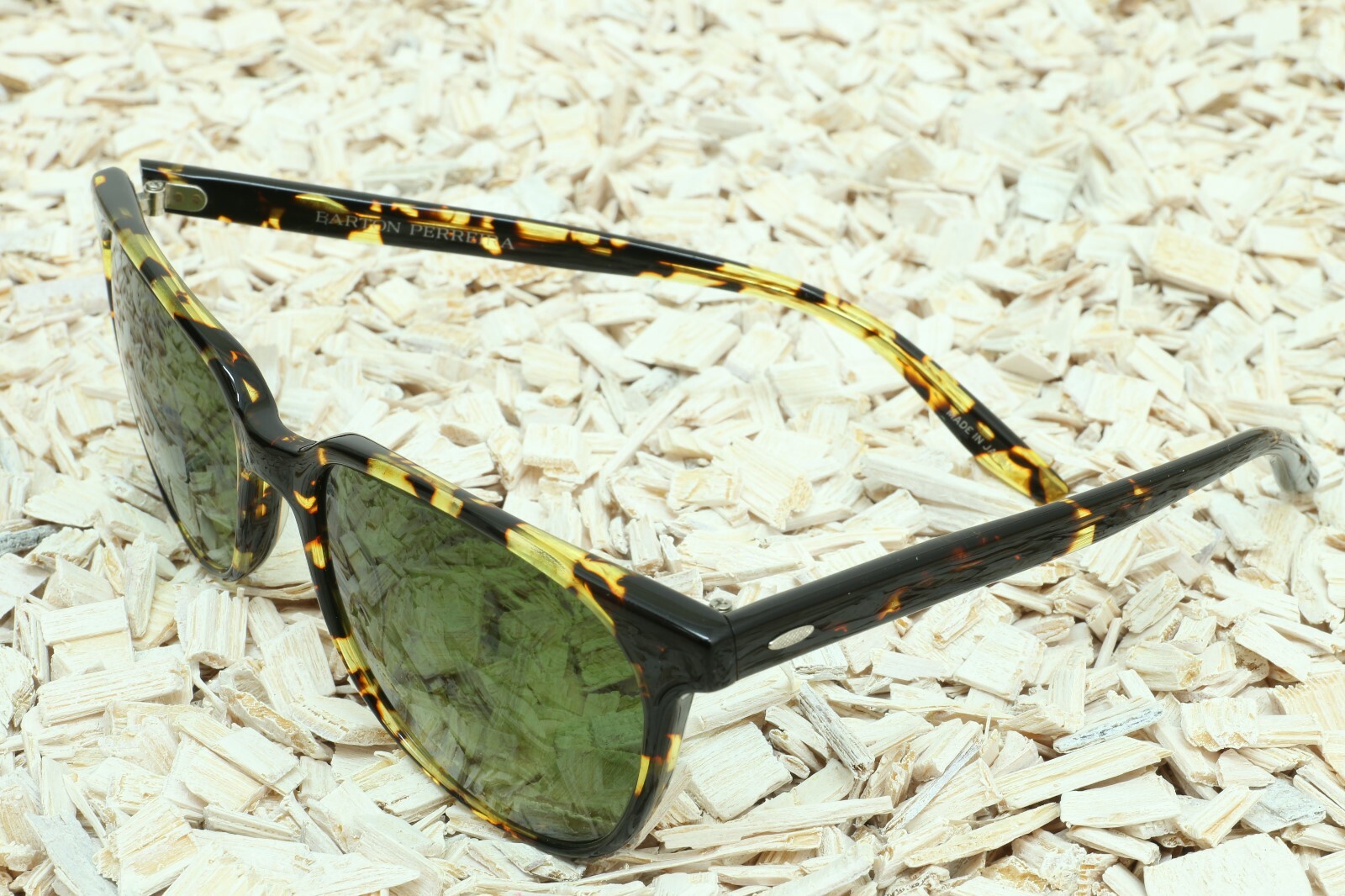 Pre-owned Barton Perreira Authentic  Sunglasses Novak 54 Color Heroine Chic Gradient In See Photo
