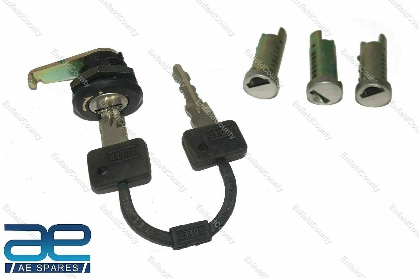 Barrel Lock Set With 2 Key Set Of 4 Unit For Vespa Px Lml T5 Scooter  