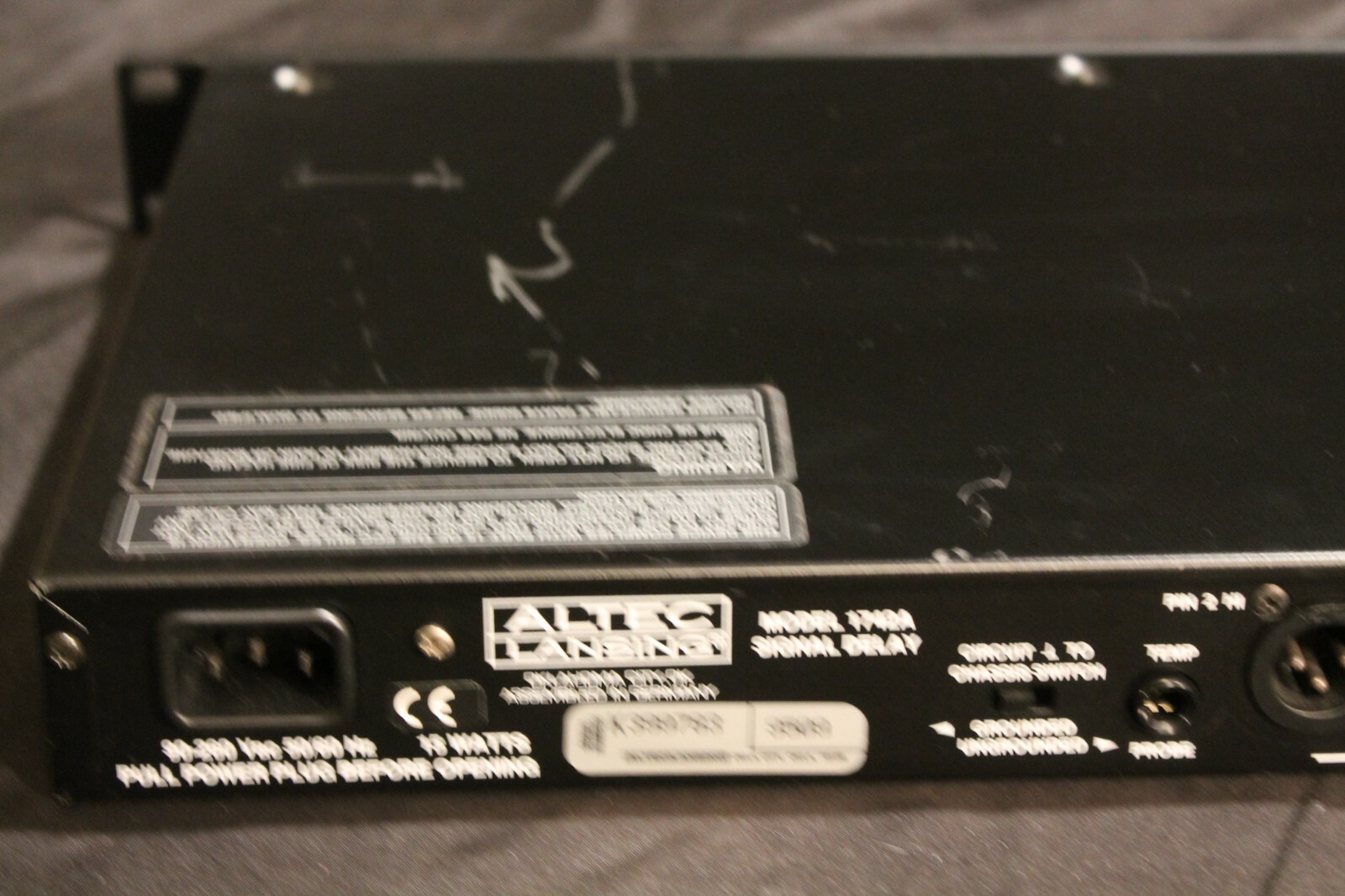 Altec - Model 1742A Signal Delay Rack Mount Clean Working PA Sound System USA