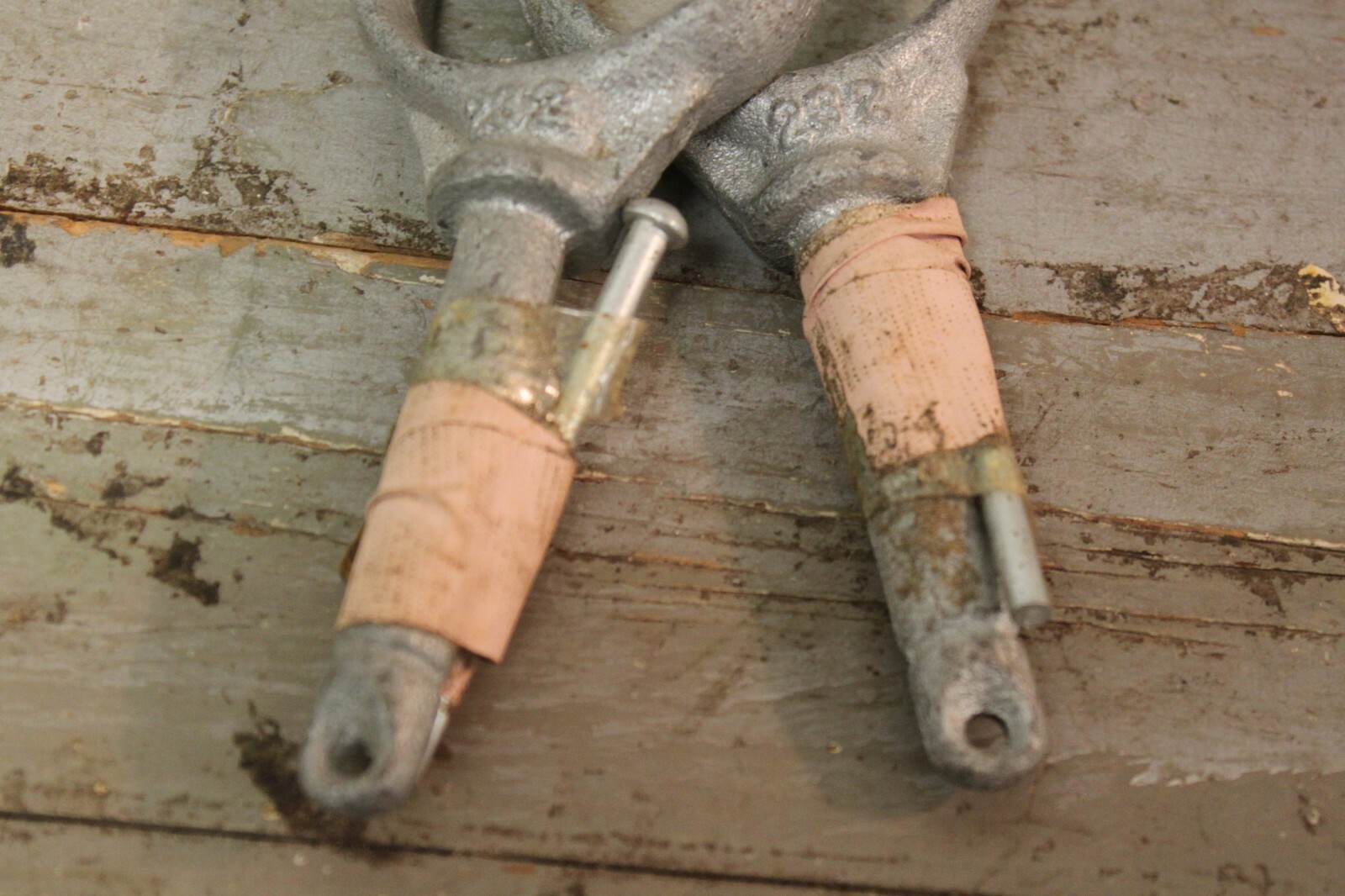 Vintage New Old Stock Aluminum Boat Oak Locks Marked 232