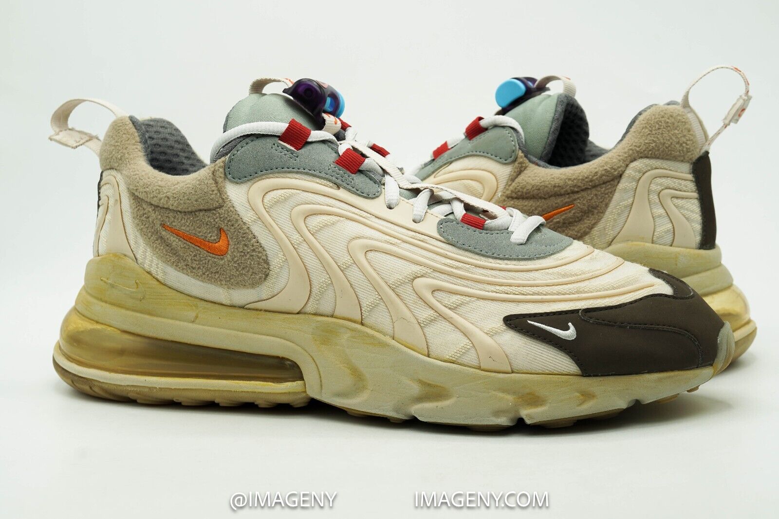 NIKE AIR MAX 270 USED SIZE 11 CACTUS JACK TRAIL LIGHT CREAM NIKE AIR MAX 270 USED SIZE 11 CACTUS JACK TRAIL LIGHT CREAM