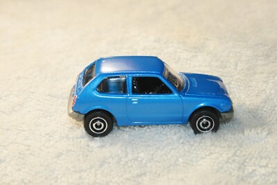  NEW 1976 METALLIC BLUE HONDA CVCC CIVIC MATCHBOX RETRO 1:64 LOOSE