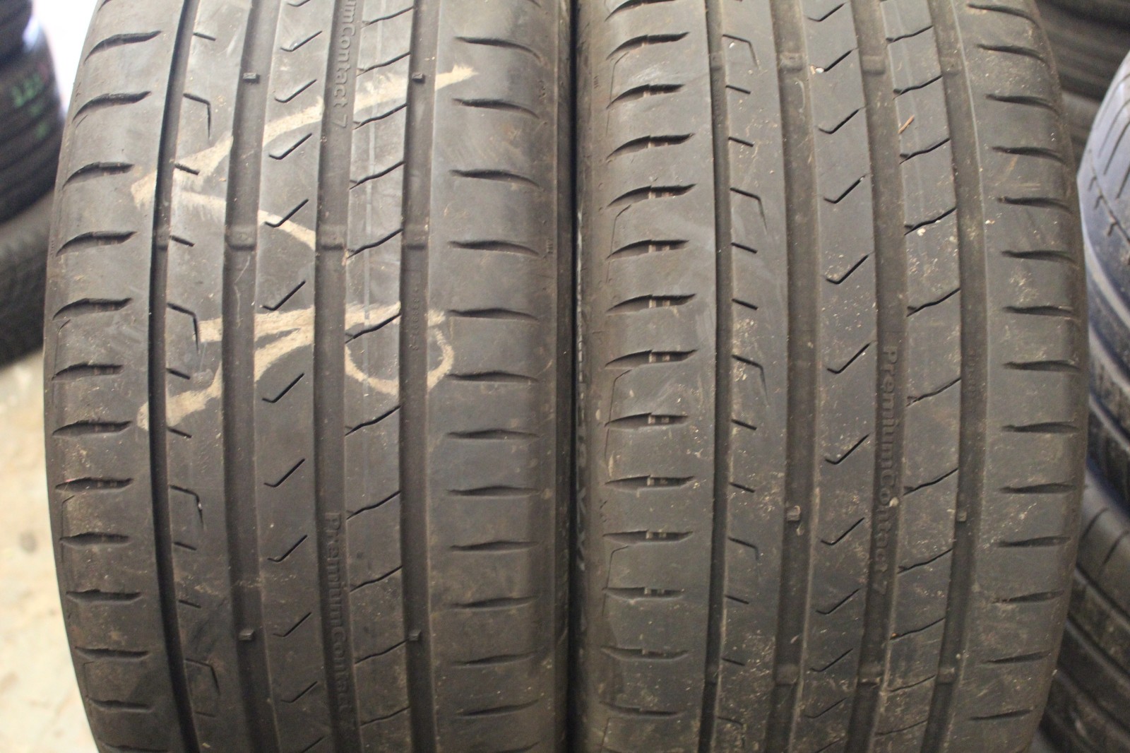 225 40 18 Continental, PC 7, XL, EV, 92Y, x2 A Pair 5.6mm (F1_tyres) X106