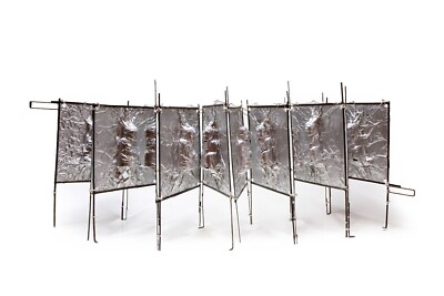 The Twelve Deeds of a Buddha, Folding Metalwork Sculpture Art By Conrado Maleta