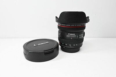 Canon EF 8-15mm f/4 L USM Fisheye Wide Angle Lens - Mint - USA Seller