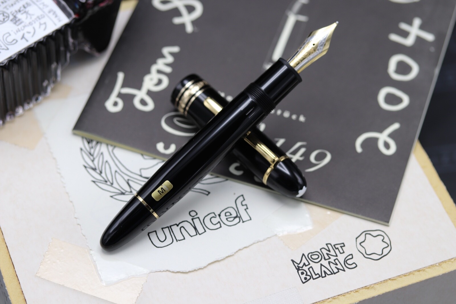 montblanc unicef fountain pen