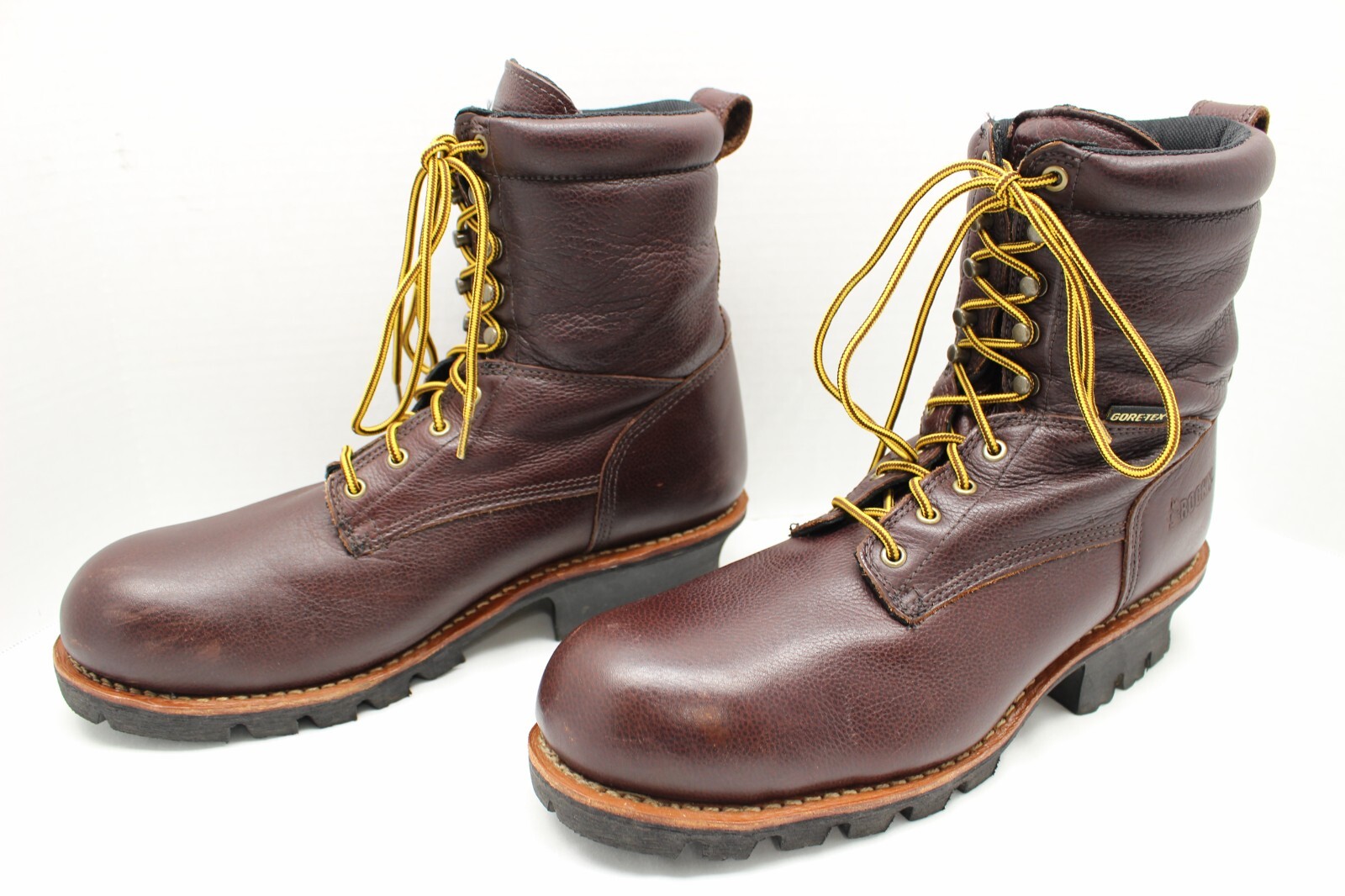 その他 ROCKY Rocky 6543 water proof mens size 13 burgundy leather steel
