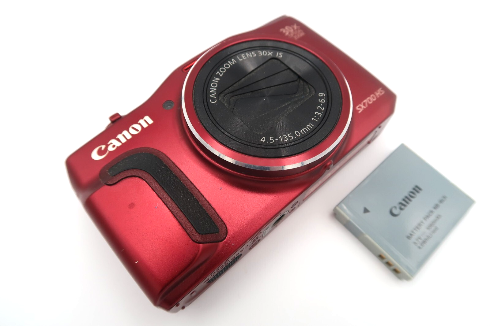 READ - Canon PowerShot SX700 HS Red Digital Camera From