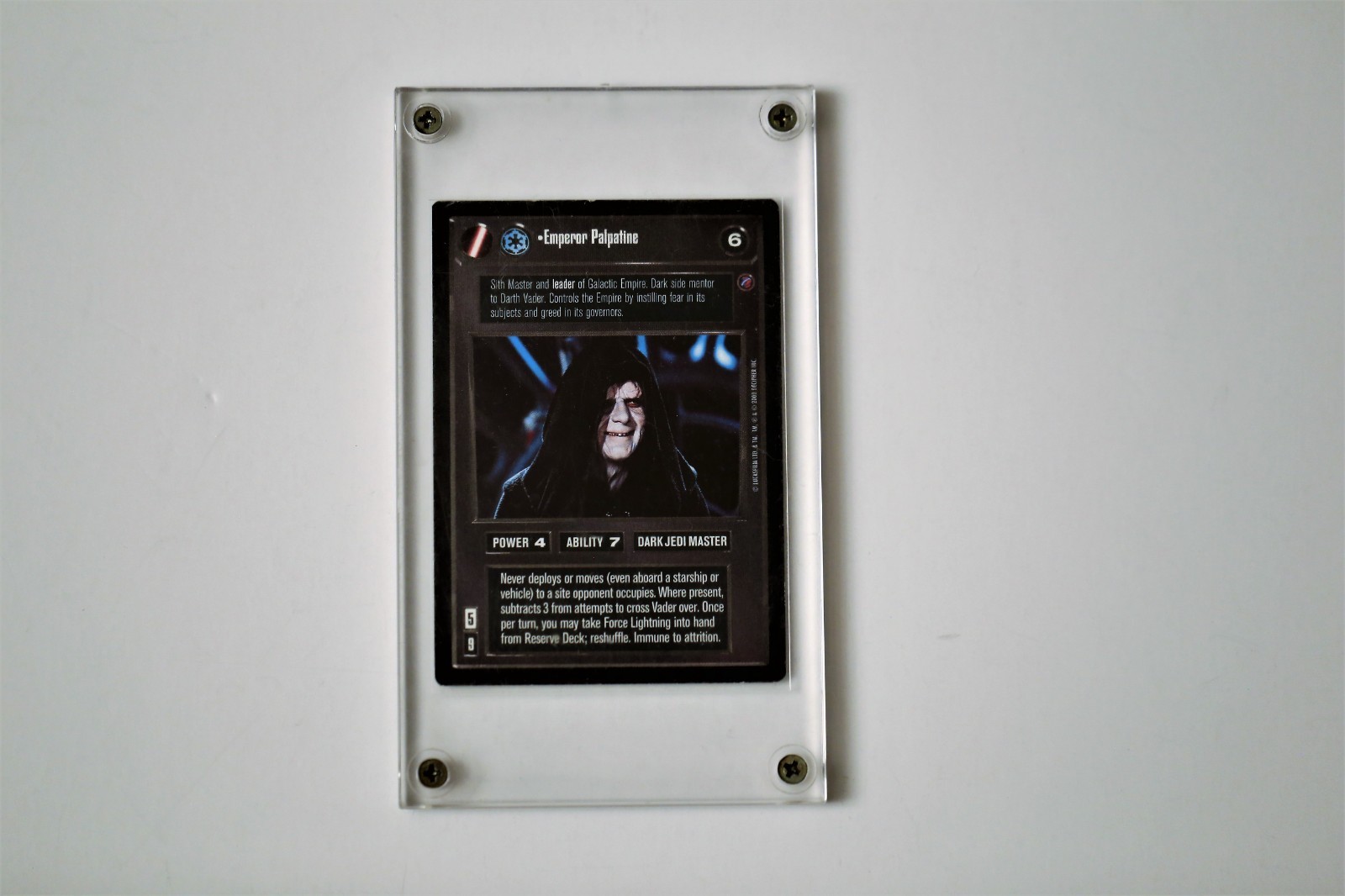 Huge Lot 3k Star Wars CCG collection Vader, Rares, Foils, DS2 Endor, UR EMPEROR!