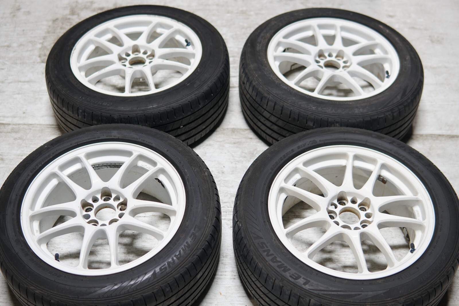 JDM Work Emotion CR Kai Wheels Rims Mags 5x100 16x7 35 JDM Work Emotion CR Kai Wheels Rims Mags 5x100 16x7 35