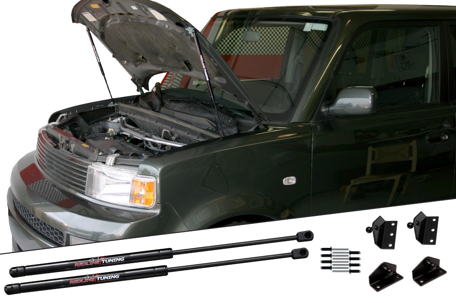 Redline Tuning 21-33002-02 Hood QuickLIFT Plus System Scion Redline Tuning 21-33002-02 Hood QuickLIFT Plus System Scion