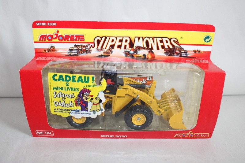 Majorette SÃ©Rie 3010-3020 Tracto Pelle 82 Perf. RÃ©F 3030, Sous Blister Boite