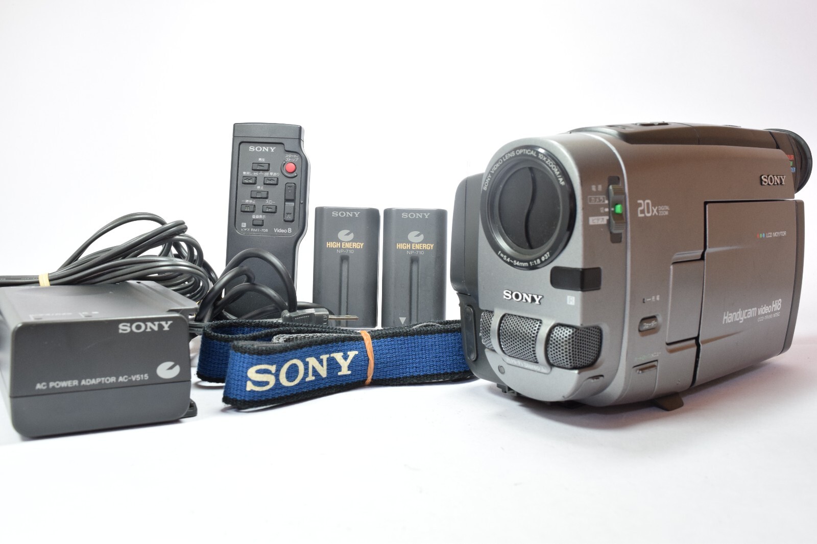 ビデオカメラ Sony Handycam video Hi8 CCD-TRV90 NTSC Yahoo!オークション - SONY CCD-TRV90 Handycam ビデオカメラ