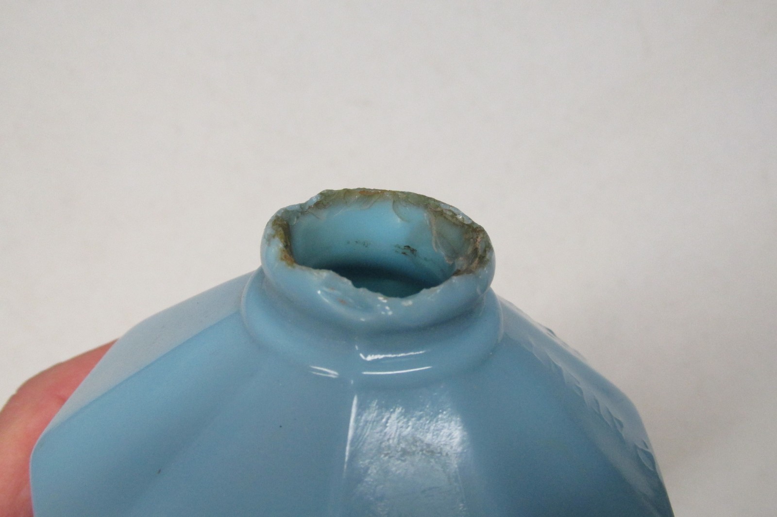 BLUE 10 SIDED LIGHTING ROD BALL