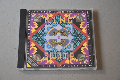 King Swamp - One Step Over The Line - CD - Virgin PRCD2997 - Rock - 1989 - Promo