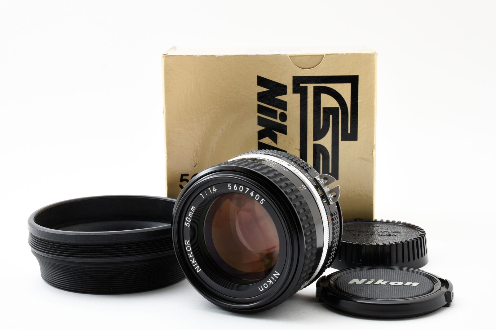 MINT] Nikon Ai-s Ais Nikkor 50mm f/1.4 MF Standard Lens From