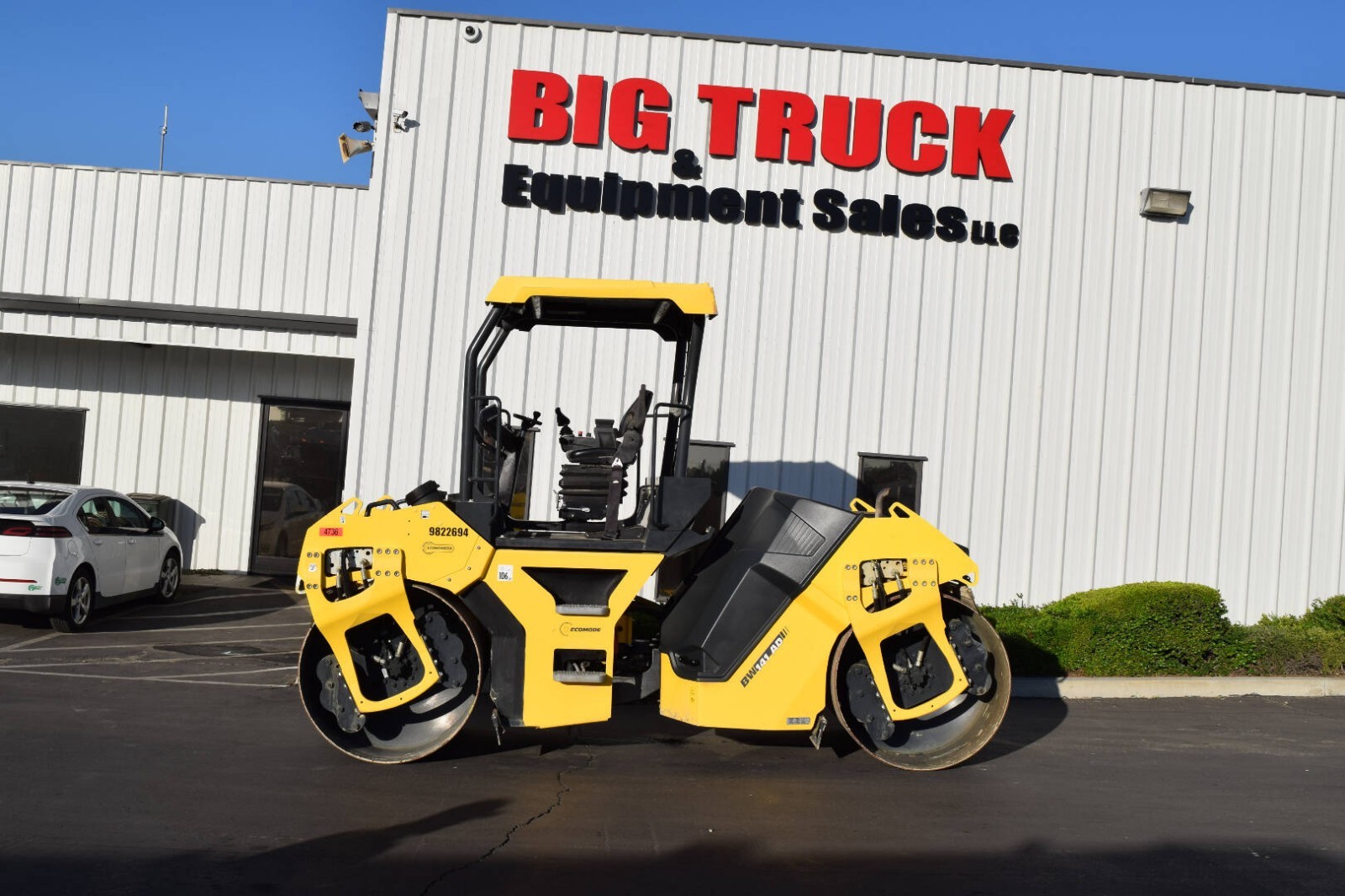 2015 Bomag BW141AD-5 Tandem Vibratory Compaction Roller 412 Hours