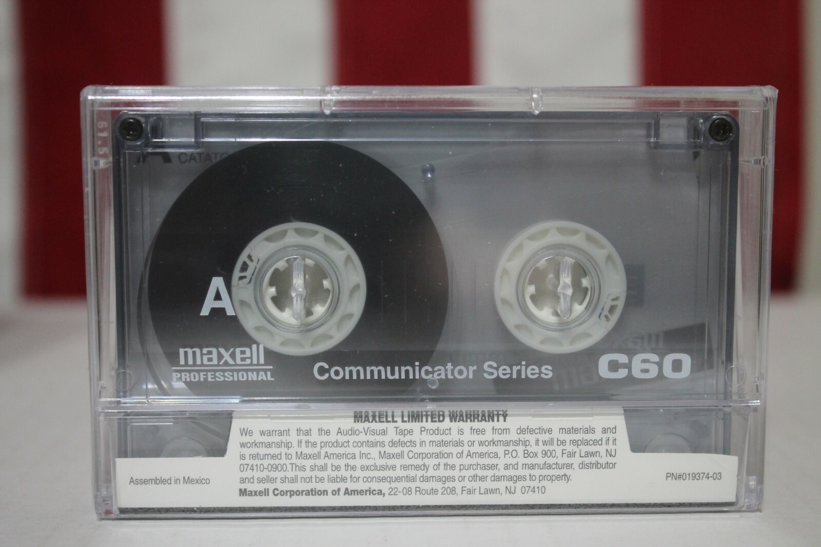 Case of 10 Maxell C60 Communicator Pro Series P/I CASSETTE TAPES New & Sealed