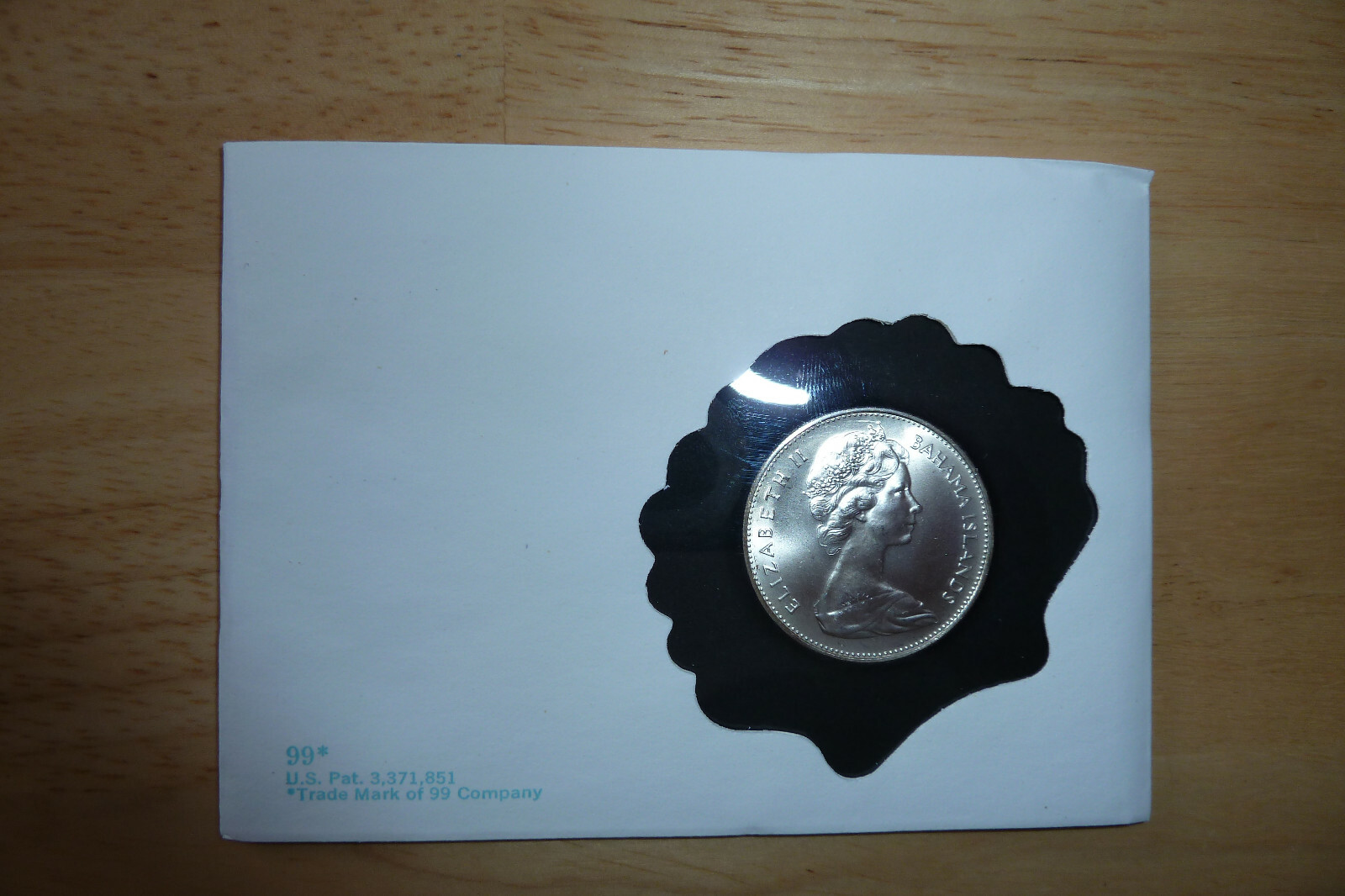 1970 Bahama Islands Silver One Dollar First Issue Elizabeth Conch