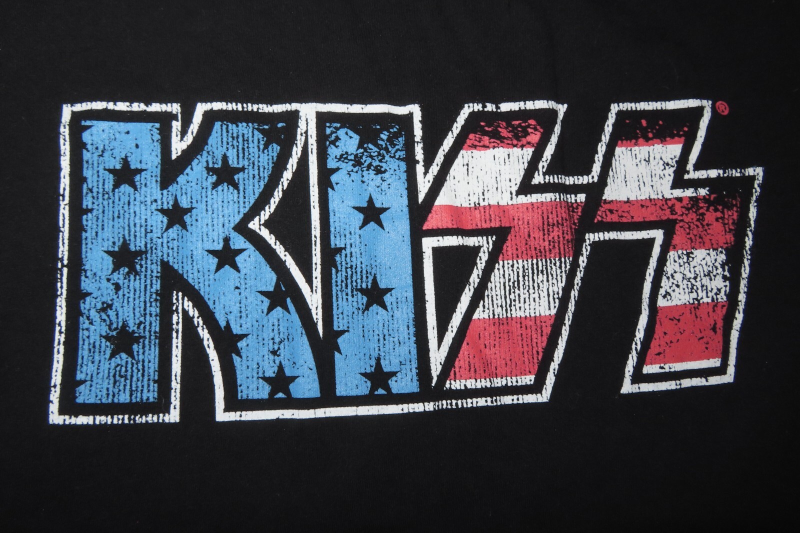 Retro 2023 KISS Logo XL Shirt GENE SIMMONS PAUL STANLEY
