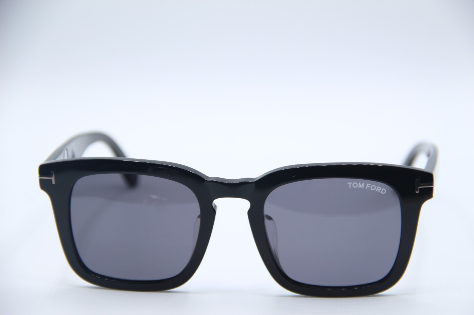Pre-owned Tom Ford Tf 751-f-n Dax 01a Black Authentic Sunglasses W/case 53-22 In Blue