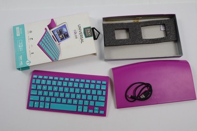 Zagg Universal Color Series Purple/Blue Bluetooth Universal Key Board