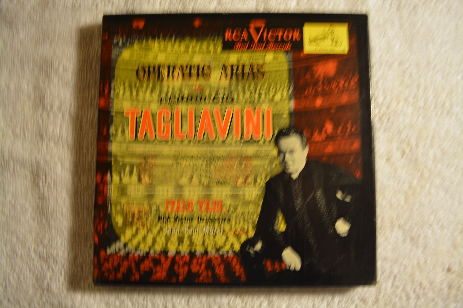 【中古】 Tagliavini Opera Arias / Ferruccio Tagliavini Ferruccio Tagliavini Sings Operatic Arias RCA Victor 45 RPM