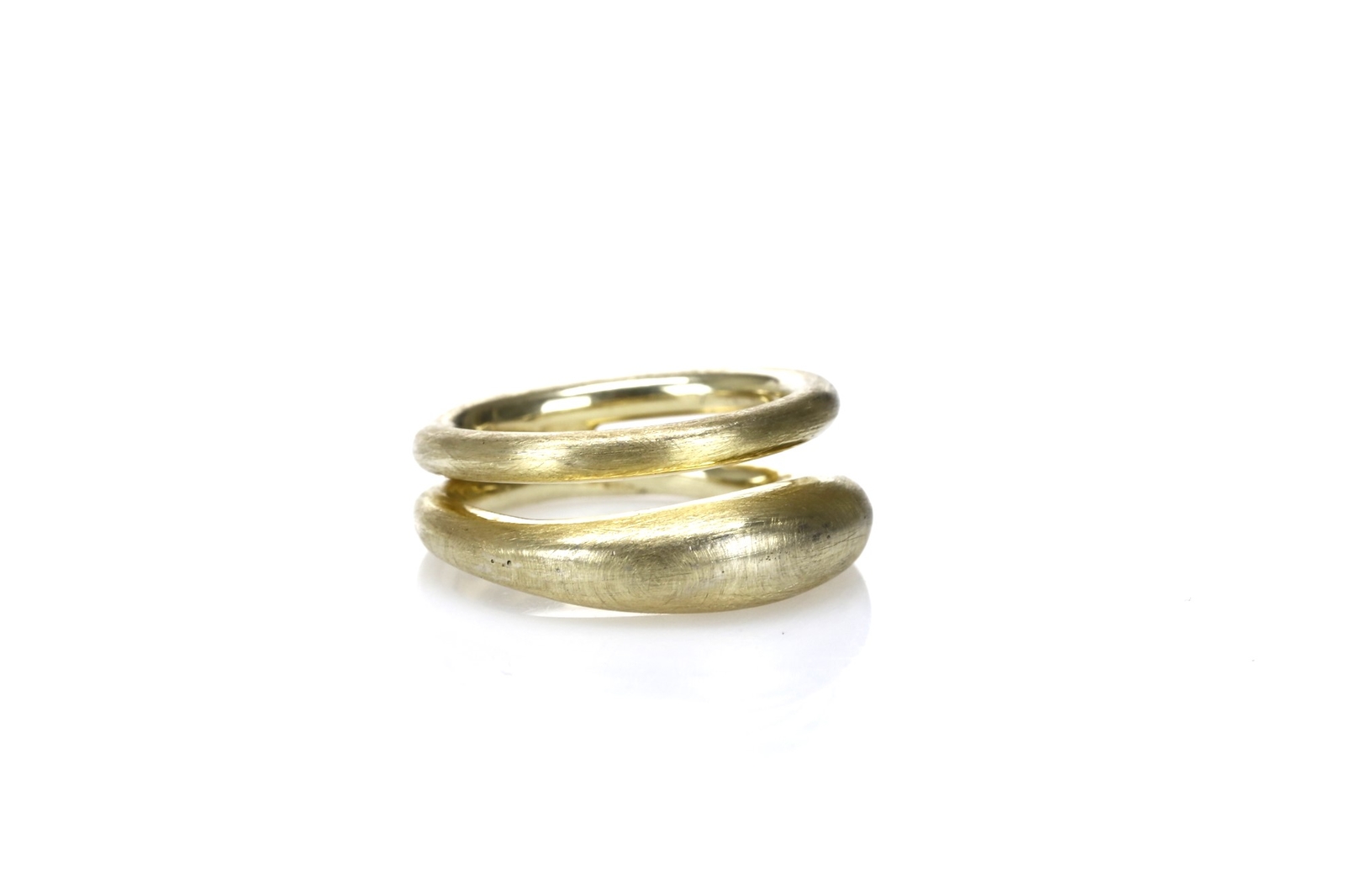 ADAMI & MARTUCCI 18k Gold Vermeil Double Dune Ring 1141622