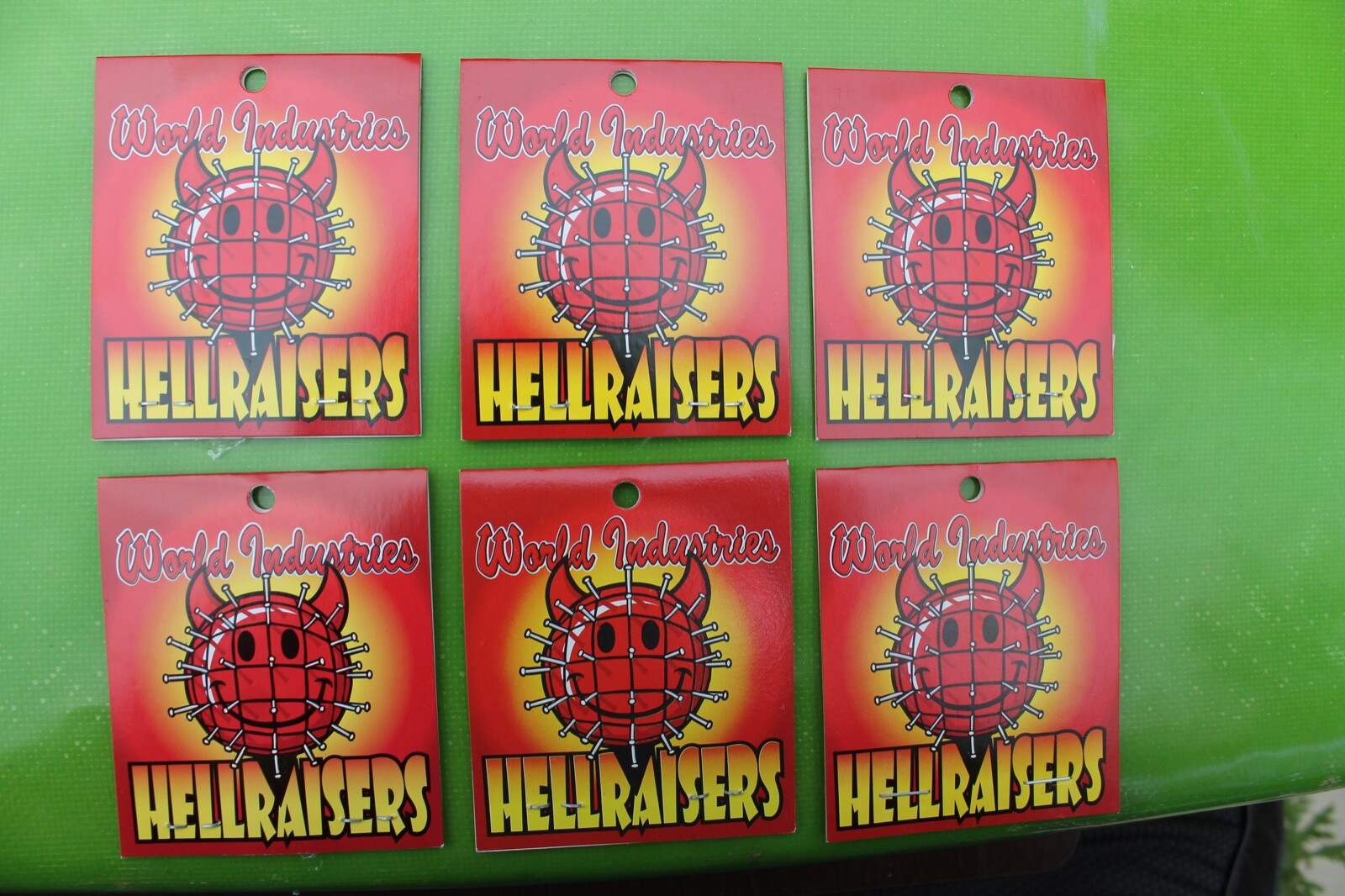 90s World Industries HELLRAISERS Tシャツ Vintage WORLD INDUSTRIES 