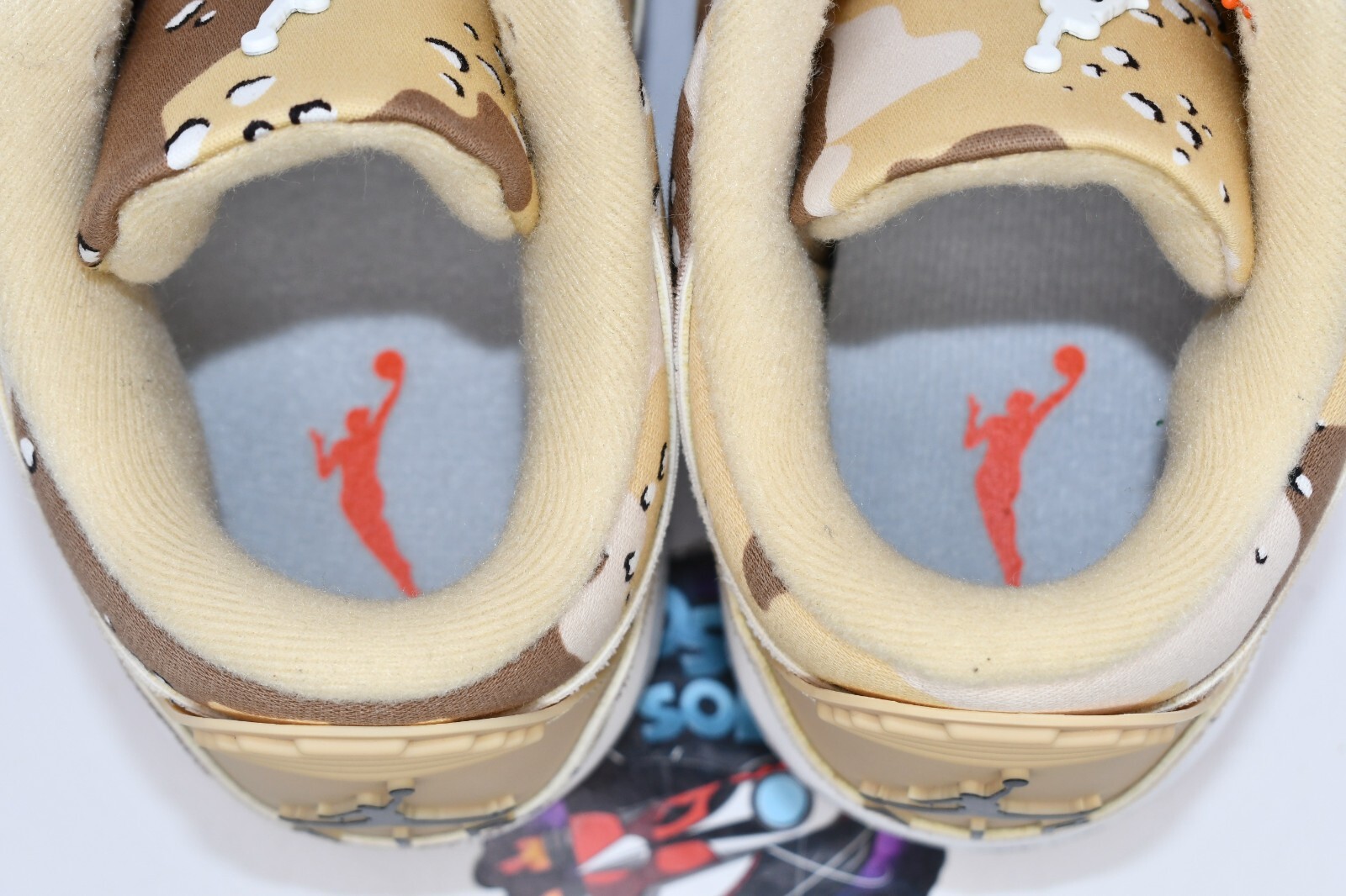 Pre-owned Jordan Women Air  3 Retro Wnba Desert Camo Style Hm4301-200 Size 11.5 In Multicolor