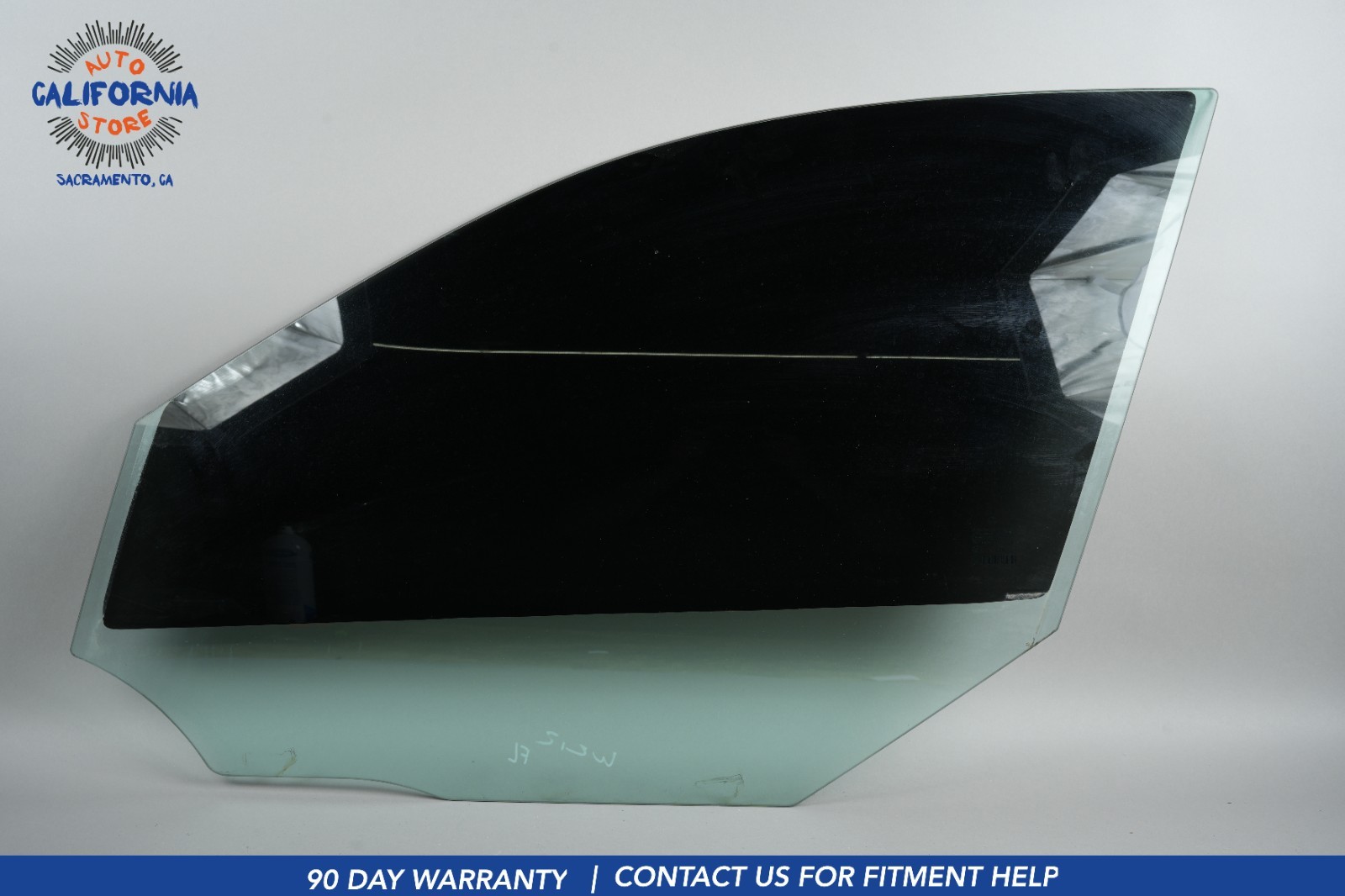 10-16 Mercedes W212 E250 E400 E550 Front Left Door Window Glass 2127250510 OEM