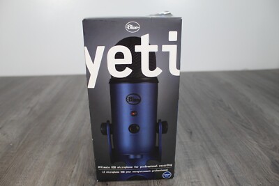 NEW Blue Yeti Premium MultiPattern USB Condenser Microphone PC Mac