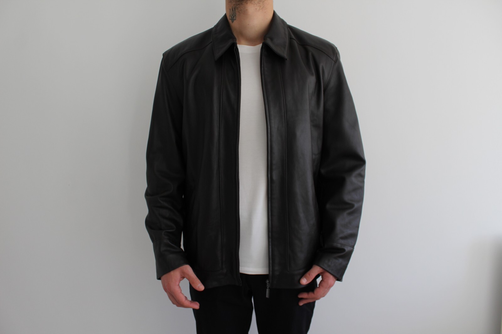 BALMAIN ブラウン レザー ジャケット 11 Men's Balmain Brown Suede Leather Jacket Size IT 56 US XL
