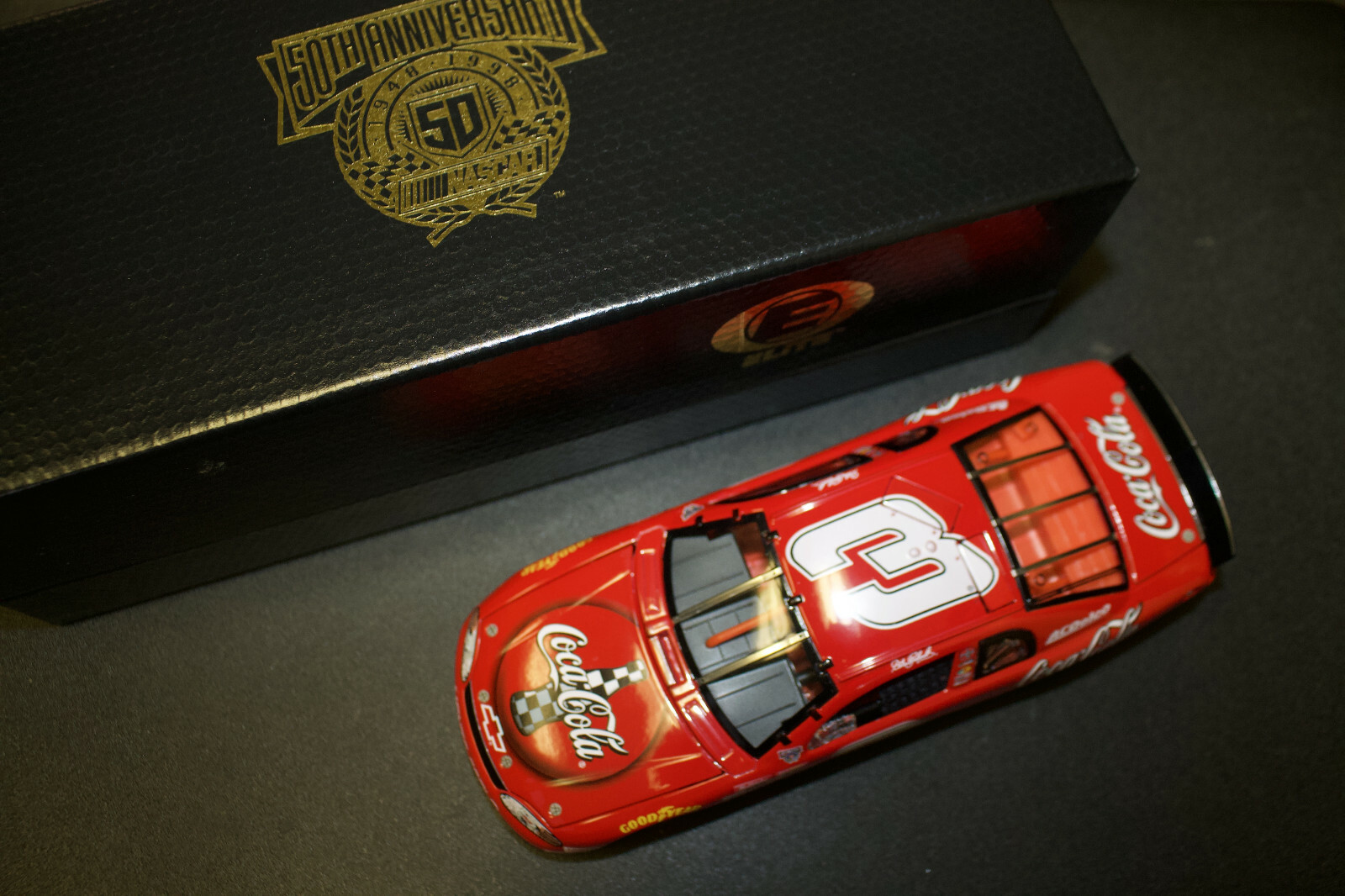 Dale Earnhardt sr 50th Anniversary 1/24 diecast elite #3 Coke 1998 Monte Carlo