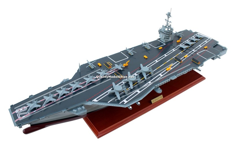 USS Gerald R. Ford CVN 78 Aircraft Carrier – Handcrafted