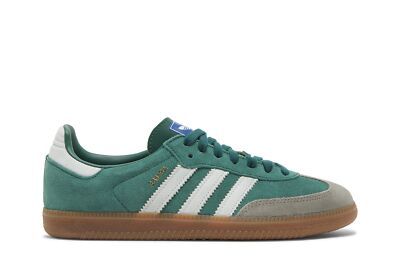 Pre-owned Adidas Originals Adidas Samba Og 'collegiate Green Gum' Id2054 In White