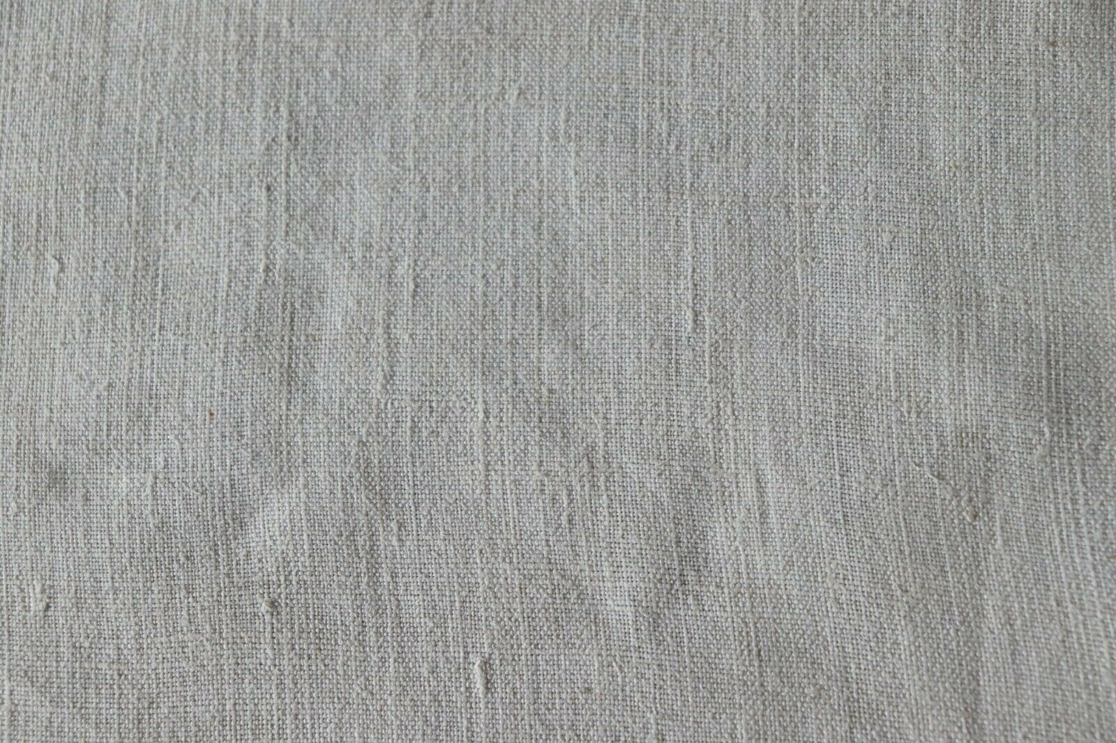 French Antique 19thC Old Linen Dish Towel, Hand Loomed~Initial MB~L-17