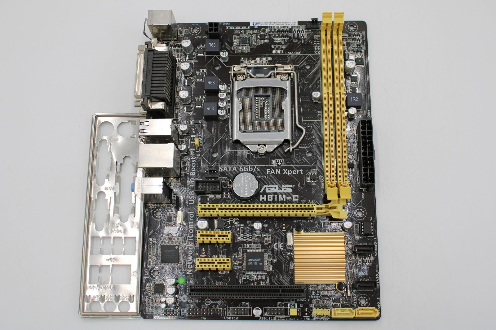 Asus H81MC Intel LGA1150 DDR3 Desktop Motherboard MicroATX Socket H3 EBG