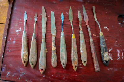 Bundle - Palette Knife Spatulas Spread Paint Artist Tool - Winsor & Newton