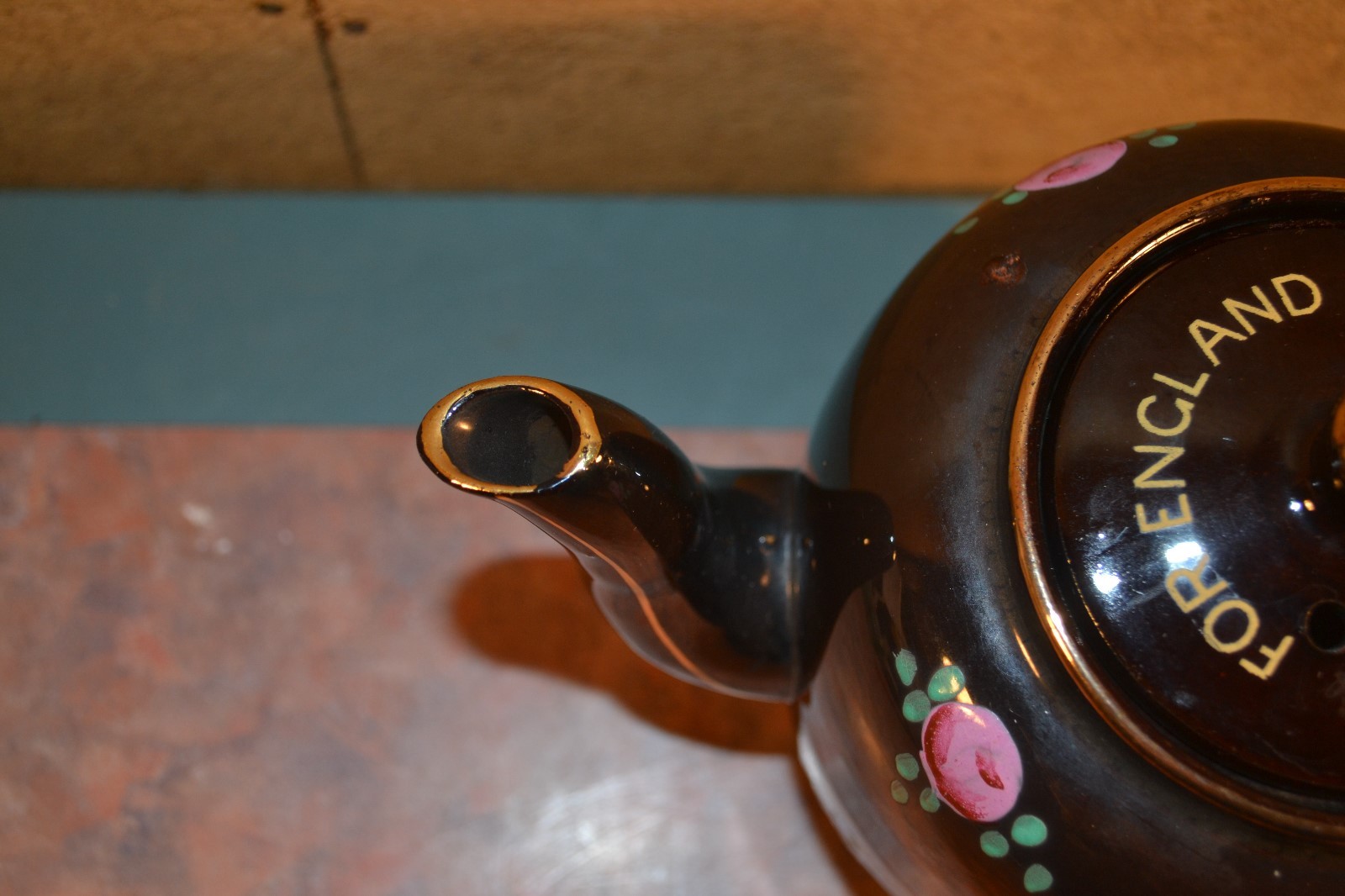 World War II Teapot Escorted to USA by Royal Navy For England and Democracy