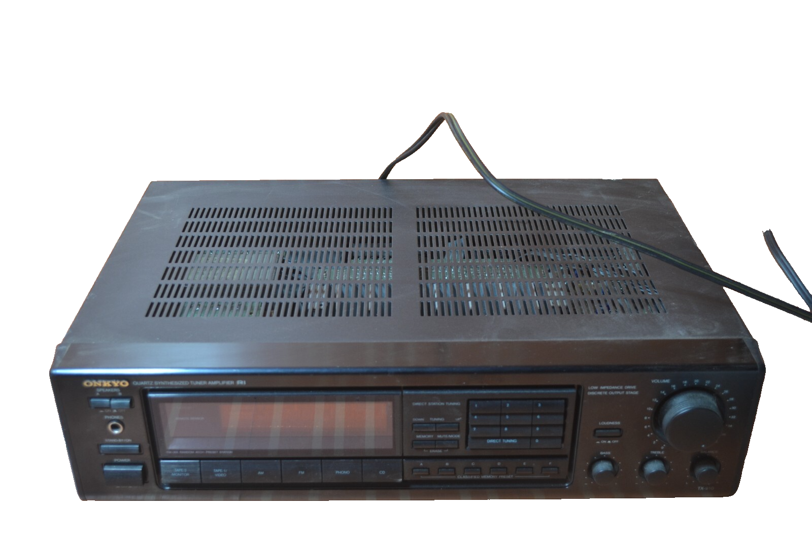Vintage Onkyo TX-910 Stereo Receiver-Quartz Synthesized