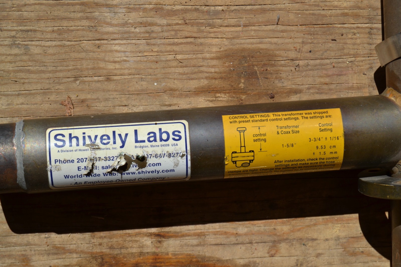 High Power 3 Bay 30KW Fm 101.1 Broadcast Antenna 6810 Shively Labs