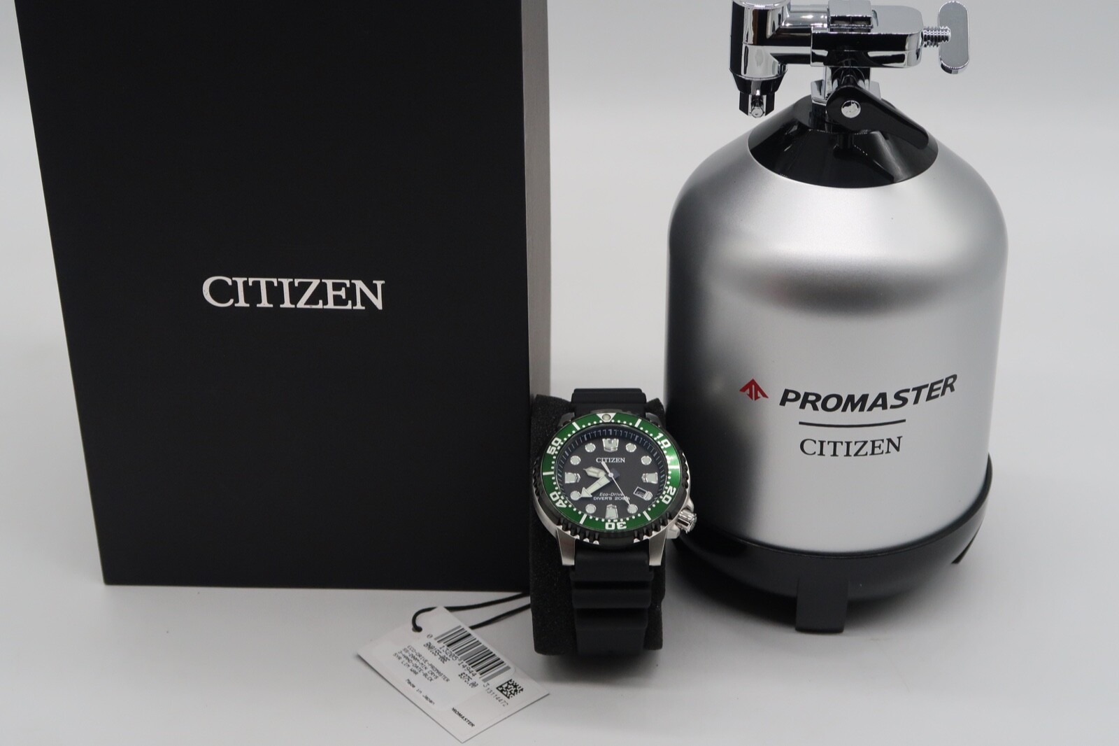 Pre-owned Citizen Eco-drive Promaster Diver Black Dial Men's Watch Bn0155-08e Brand