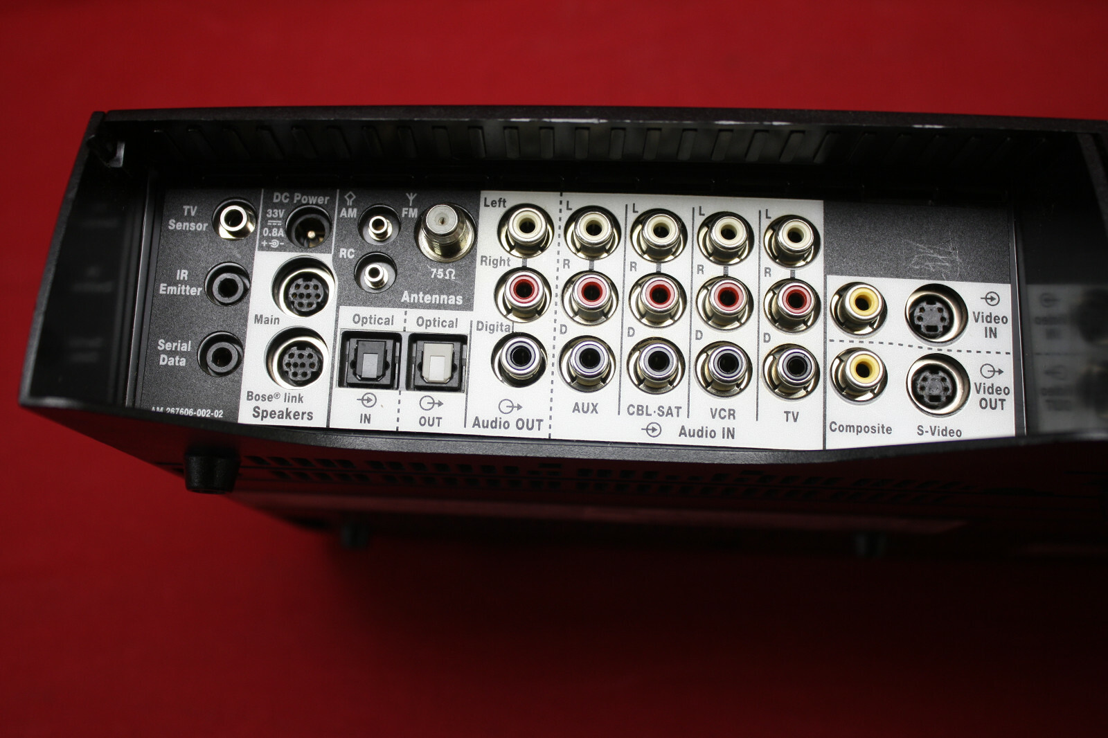 Bose Model AV18 Media Center w/ DCS91 Power Supply Fully Tested With Remote