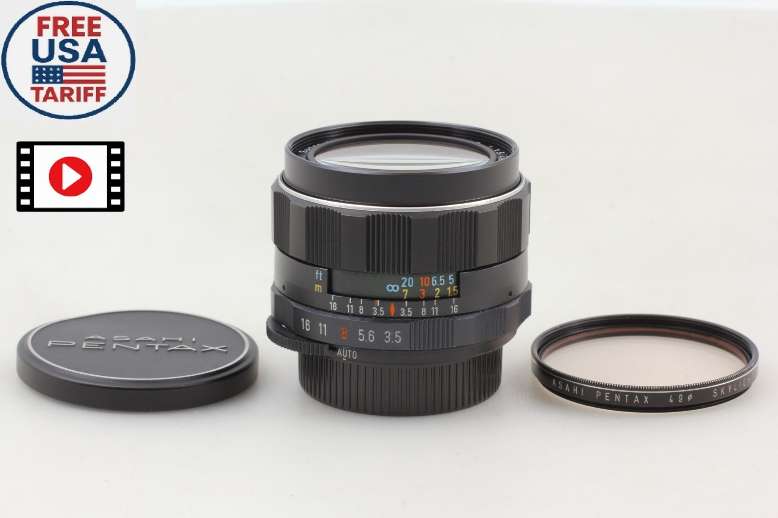 N MINT+++】Pentax Super Multi Coated Takumar SMC 28mm f3.5