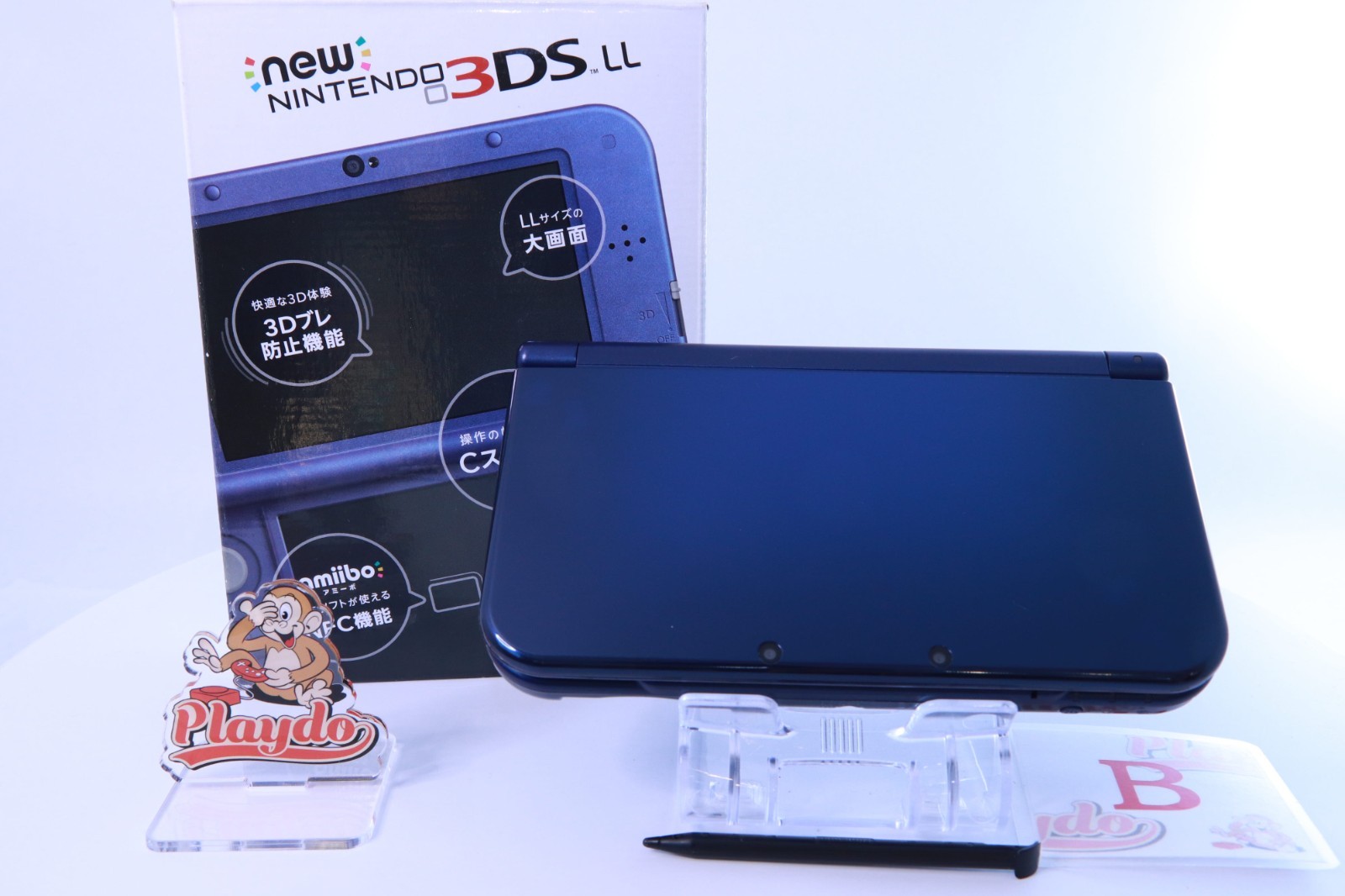 New Nintendo 3DS LL XL Metallic Blue [Rank :B] W/Box | eBay