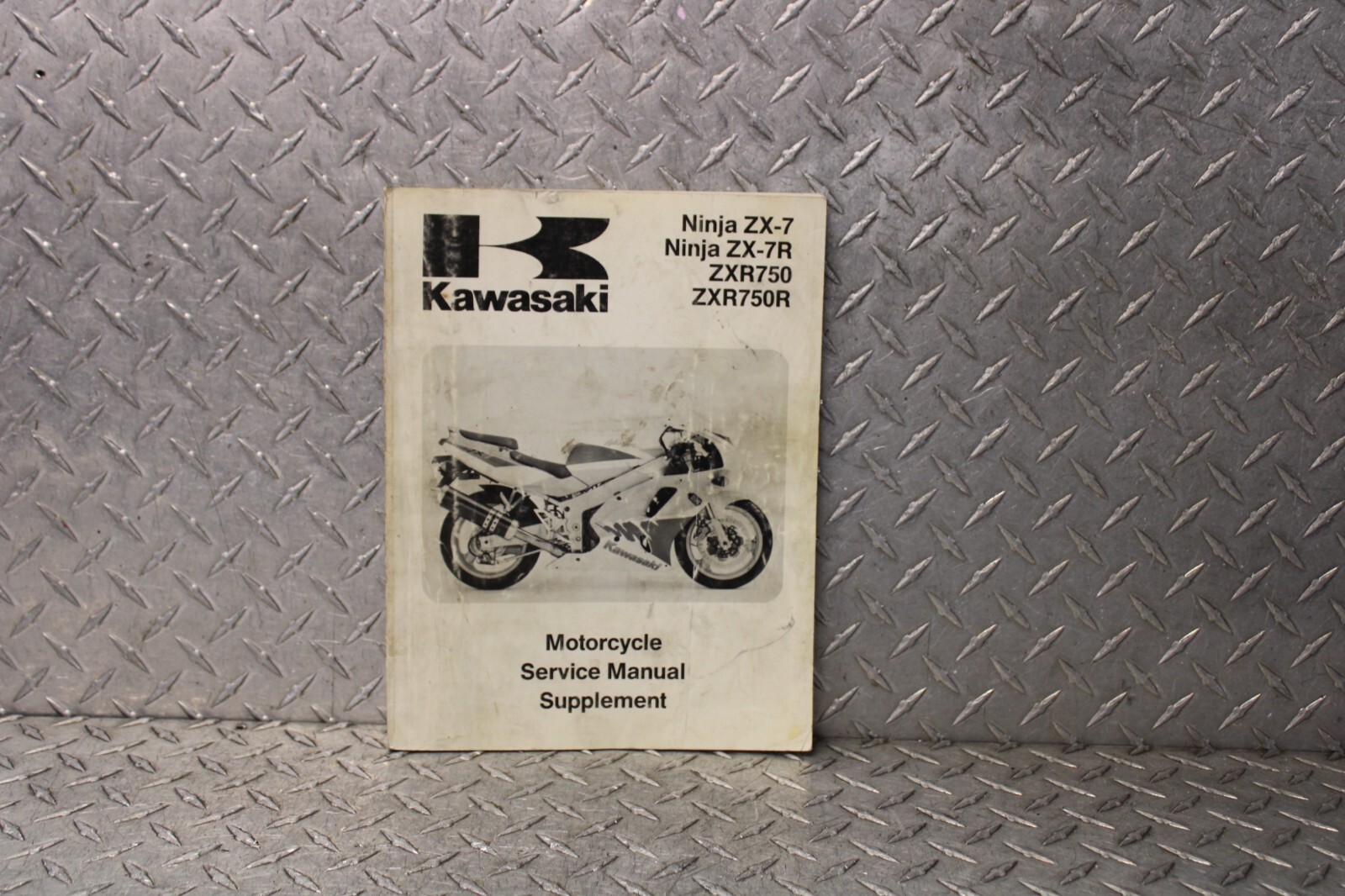 アクセサリー KZ750Four Service Manual Kawasaki Factory Service Manual Supplem. ZX-7 ZX-7R ZXR750